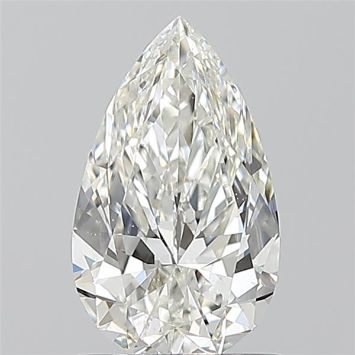 Diamond Natural 1,01Ct I-SI2 Pear - GIA6512559098 1