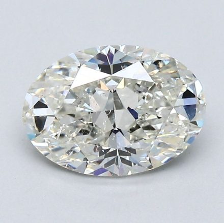 Diamond Natural 1,53Ct J-SI2 Oval - GIA1548865136 1
