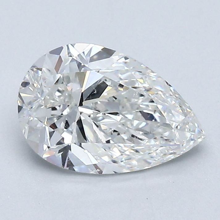 Diamond Natural 1,2Ct G-SI1 Pear - GIA2546879519 1