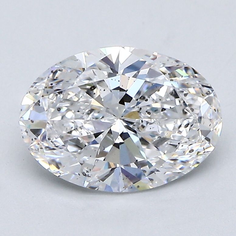 Diamond Natural 1,9Ct D-SI2 Oval - GIA2546091664