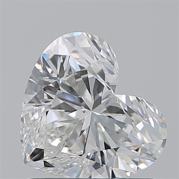 Diamond Natural 1,08Ct H-SI2 Heart - GIA1535893408 1