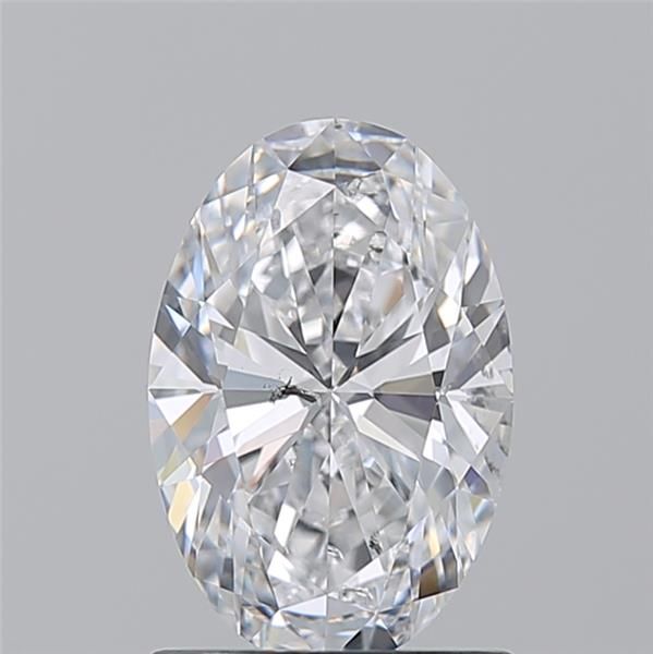 Diamond Natural 1,23Ct D-SI2 Oval - GIA7536556367 1