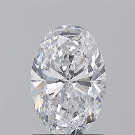 Diamond Natural 1,23Ct D-SI2 Oval - GIA7536556367 1