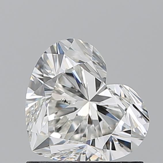 Diamond Natural 1,01Ct I-SI1 Heart - GIA1543270257 1