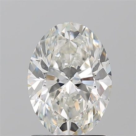 Diamond Natural 1,71Ct H-VVS1 Oval - GIA6542234545 1