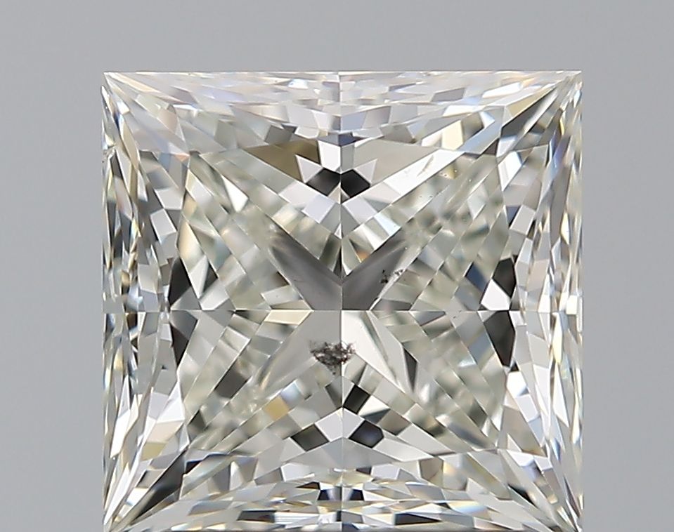 Diamond Natural 1,9Ct J-SI1 Princess - GIA6421981193 1