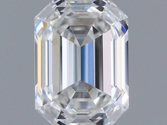 Diamond Natural 0,35Ct G-IF Emerald - GIA6532069893