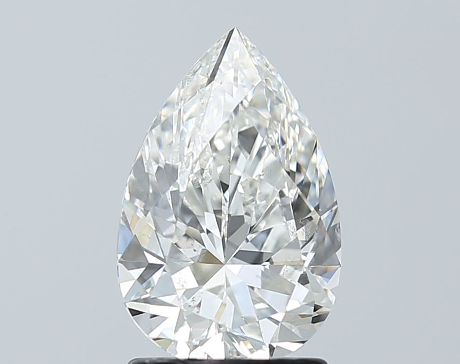 Diamond Natural 1,7Ct H-SI2 Pear - GIA2546880487 1