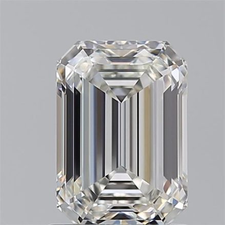 Diamond Natural 1,5Ct H-VVS2 Emerald - GIA7546558650 1