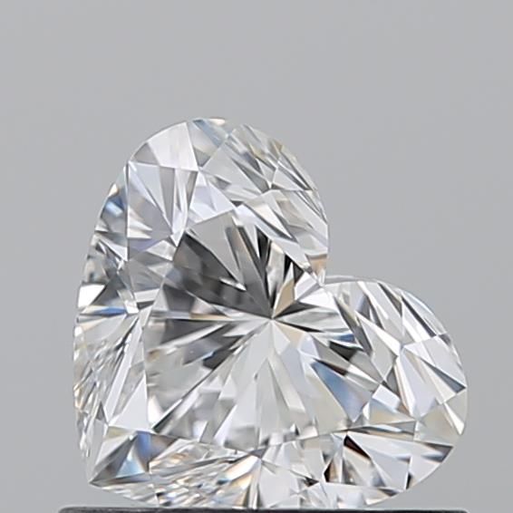 Diamond Natural 0,71Ct F-VVS2 Heart - GIA1548558262 1