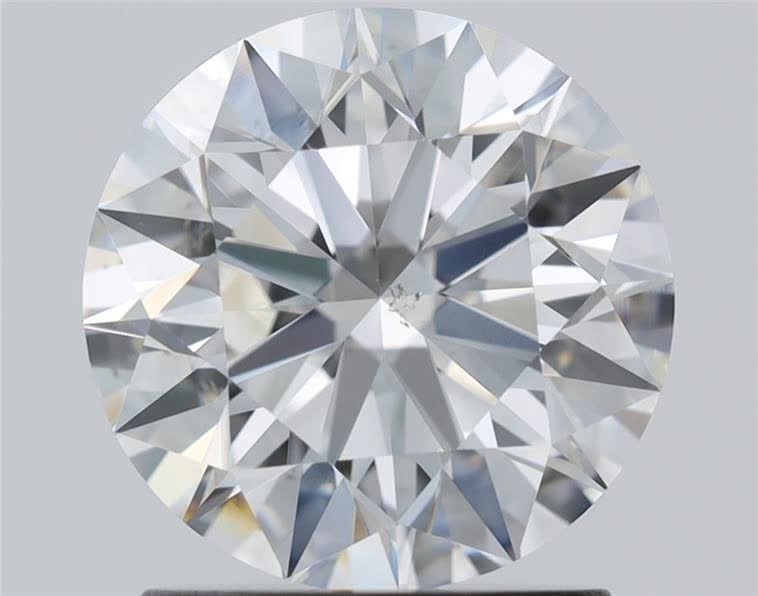 Diamond Natural 1,63Ct H-SI1 Round - GIA6451957194 1