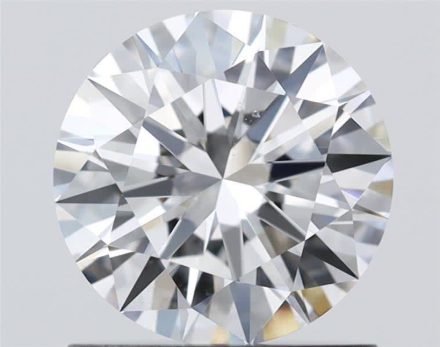 Diamond Natural 1Ct E-VS2 Round - GIA6455400312 1