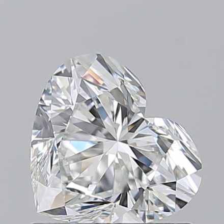 Diamond Natural 1,02Ct F-IF Heart - GIA1548674034 1