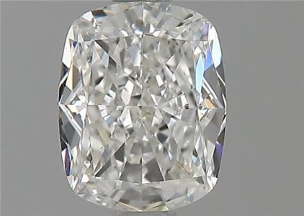 Diamond Natural 1,01Ct G-SI1 Cushion - GIA6405440382 1
