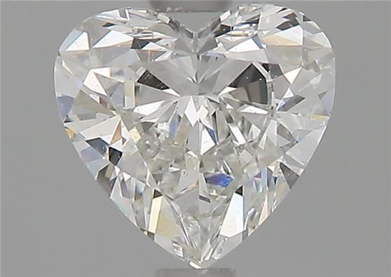 Diamond Natural 1,07Ct G-SI1 Heart - GIA3165387560 1