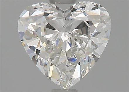 Diamond Natural 1,07Ct G-SI1 Heart - GIA3165387560 1