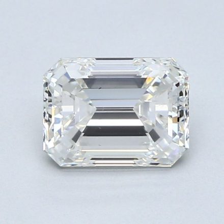 Diamond Natural 1,52Ct F-SI1 Emerald - GIA6372656364 1