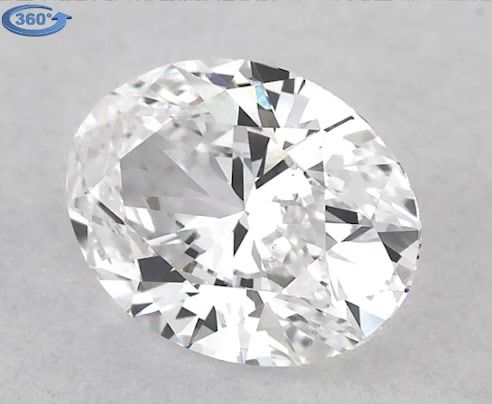 Diamond Natural 0,52Ct D-VS1 Oval - GIA6362138864 1