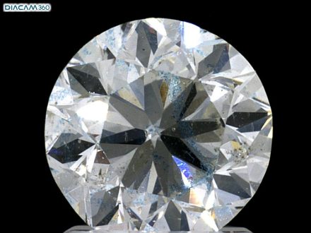 Diamond Natural 1,7Ct H-SI2 Round - GIA7452842536 1