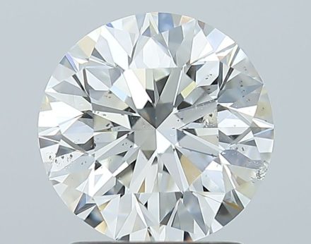 Diamond Natural 1,7Ct H-SI1 Round - GIA2526237203 1