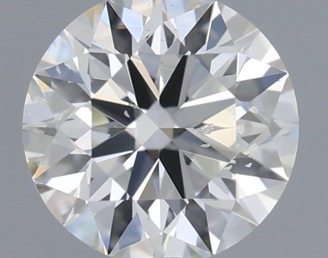 Diamond Natural 0,4Ct J-SI2 Round - GIA7521291058 1