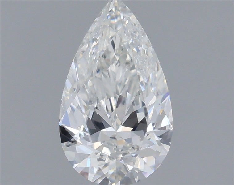 Diamond Natural 0,7Ct F-SI1 Pear - GIA2534772993 1