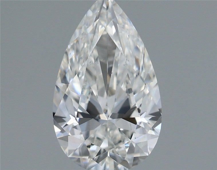 Diamond Natural 0,7Ct G-SI2 Pear - GIA6521192878 1