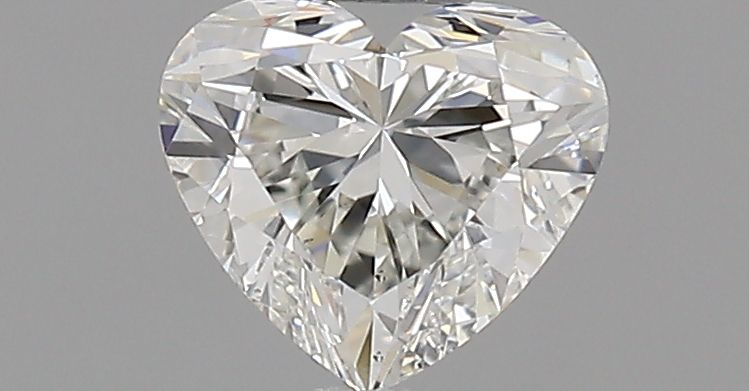 Diamond Natural 0,57Ct G-VS2 Heart - GIA7543488818 1