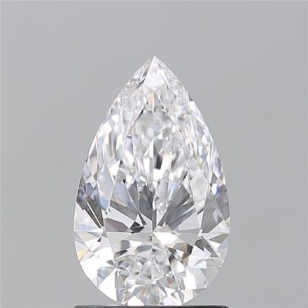 Diamond Natural 1,21Ct D-VVS2 Pear - GIA7541836424 1