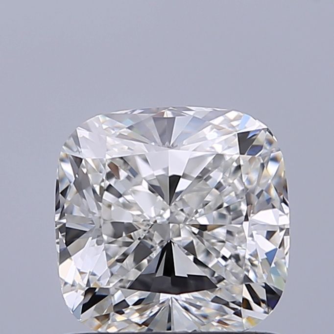 Diamond Natural 1Ct F-VVS1 Cushion - GIA7558130790 1