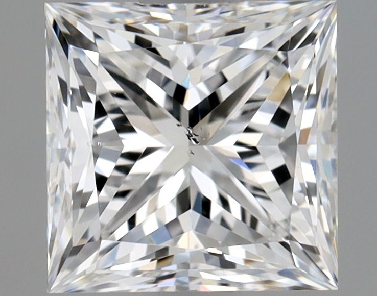 Diamond Natural 1,01Ct E-SI1 Princess - GIA5231830460 1