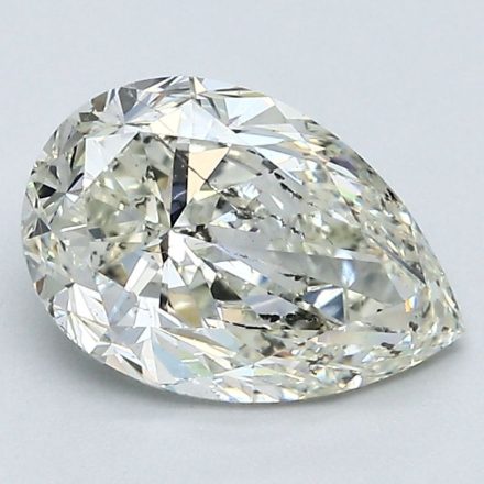 Diamond Natural 1,7Ct K-SI2 Pear - GIA2426462373 1