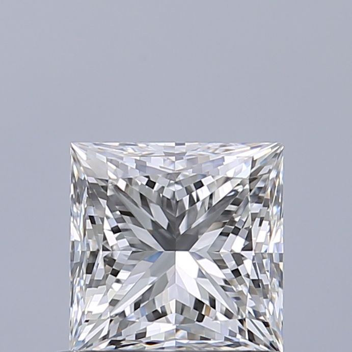 Diamond Natural 0,7Ct F-VVS1 Princess - GIA1557226340 1