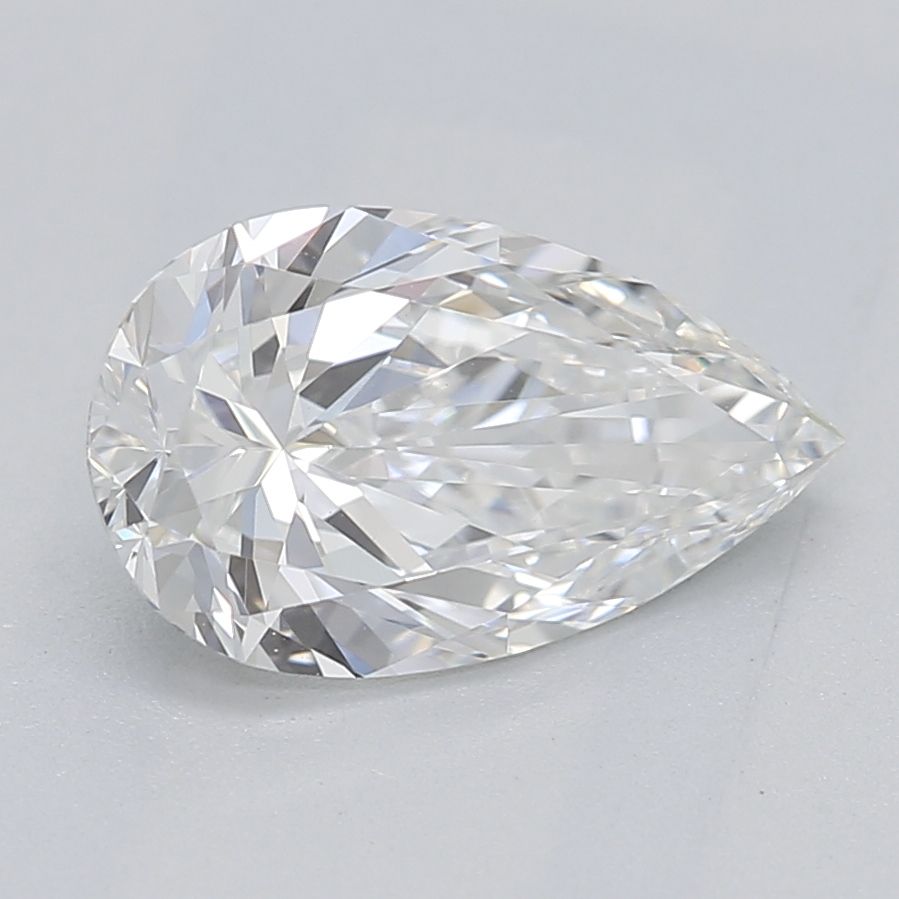 Diamond Natural 0,9Ct F-VS2 Pear - GIA5386454913 1