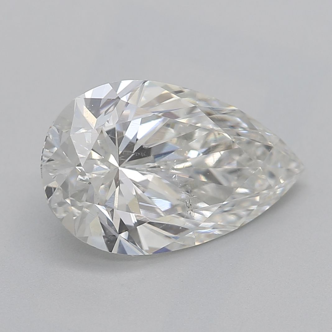 Diamond Natural 1,5Ct I-SI2 Pear - GIA6421420310 1