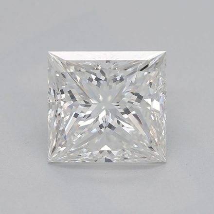 Diamond Natural 1,51Ct G-SI1 Princess - GIA2223450222 1