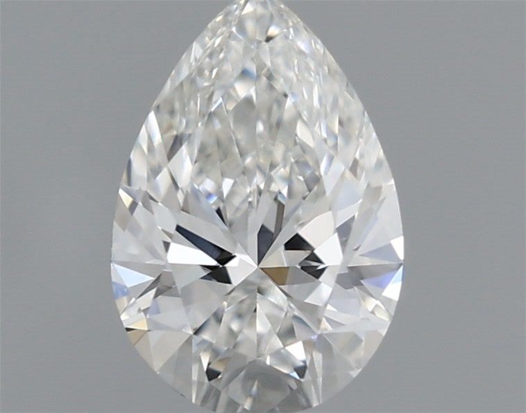 Diamond Natural 0,43Ct F-IF Pear - GIA6525567391 1