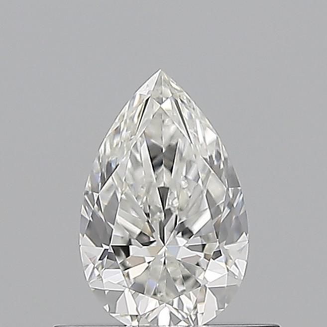 Diamond Natural 0,52Ct F-IF Pear - GIA2547981280 1