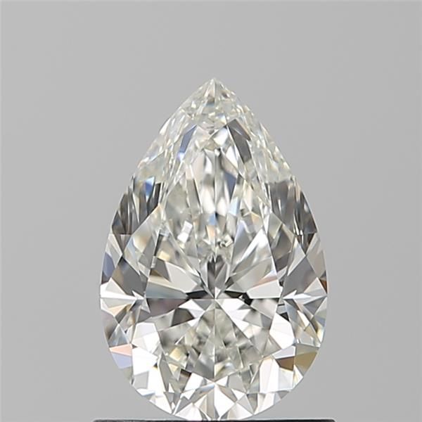 Diamond Natural 1,02Ct H-IF Pear - GIA5553054147 1
