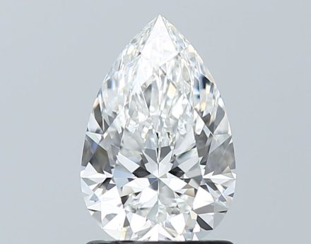 Diamond Natural 1,3Ct F-VVS2 Pear - GIA1236935717 1