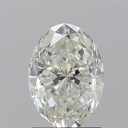 Diamond Natural 1,72Ct J-SI2 Oval - GIA1558116012 1