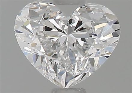 Diamond Natural 0,7Ct D-VVS2 Heart - GIA1429526968 1