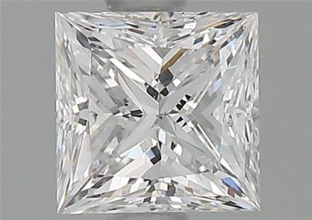 Diamond Natural 0,83Ct D-SI1 Princess - GIA1156961441 1