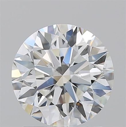 Diamond Natural 1,7Ct G-SI1 Round - GIA5546863782 1