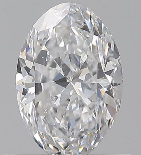 Diamond Natural 0,75Ct D-SI2 Oval - GIA2447680664 1