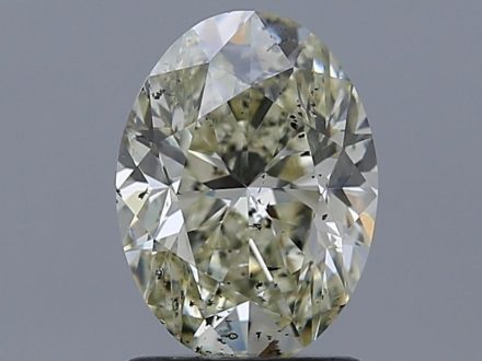 Diamond Natural 1,52Ct K-SI2 Oval - IGI485155673 1