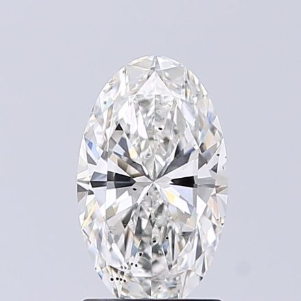 Diamond Natural 1,3Ct G-SI2 Oval - GIA7521790697 1