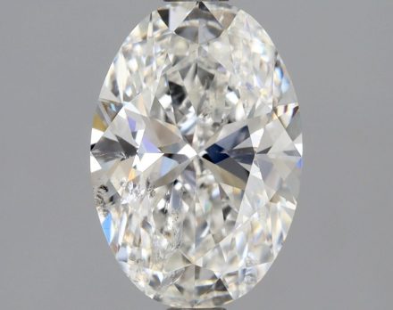Diamond Natural 1,5Ct G-SI2 Oval - GIA5231830468 1