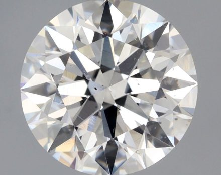 Diamond Natural 1,51Ct G-SI1 Round - GIA6532186971 1
