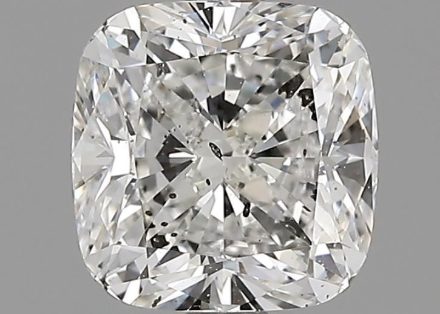 Diamond Natural 1,51Ct H-SI2 Cushion - GIA2396444178 1